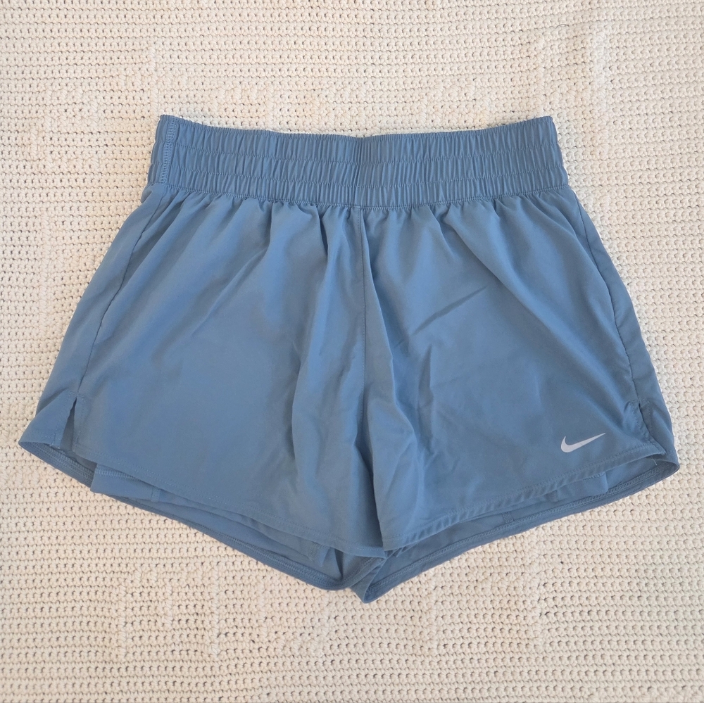Nike Light Blue Athletic Running Shorts